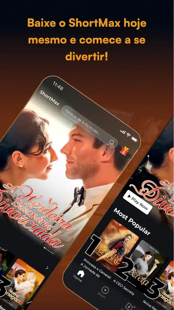 ShortMax: novelas e filmes envolventes!