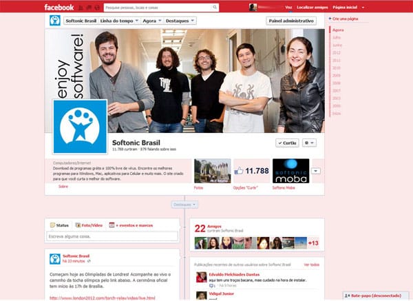 Renove seu Facebook com cores personalizadas!