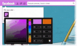 Renove seu Facebook com cores personalizadas!