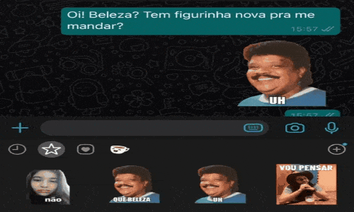 Baixe 1000 figurinhas hilárias agora