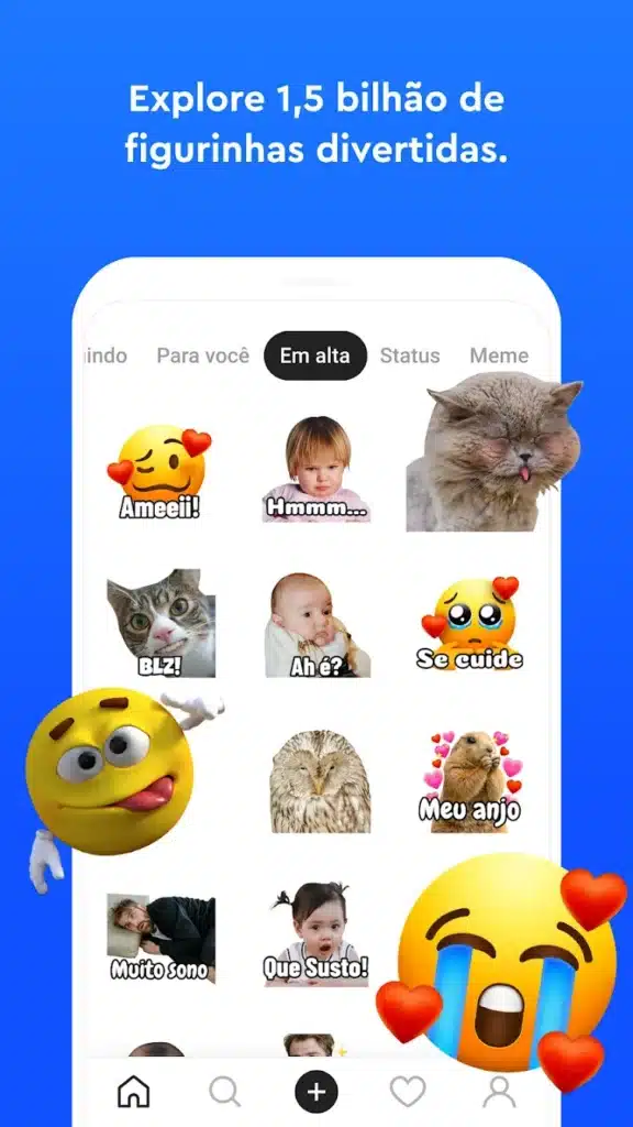 Crie 10 stickers únicos em 1 minuto