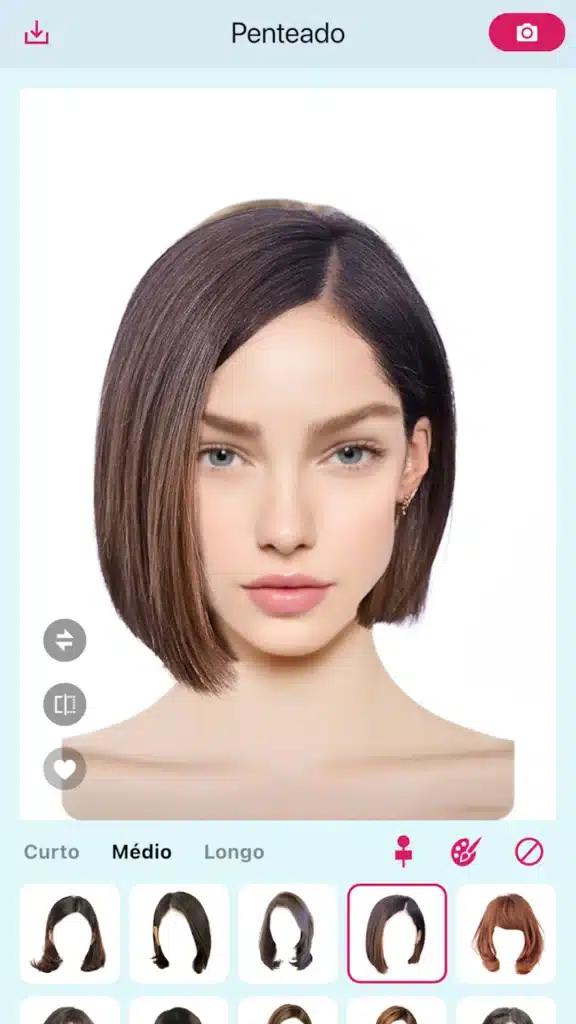 Teste 15 Estilos de Cabelo Agora