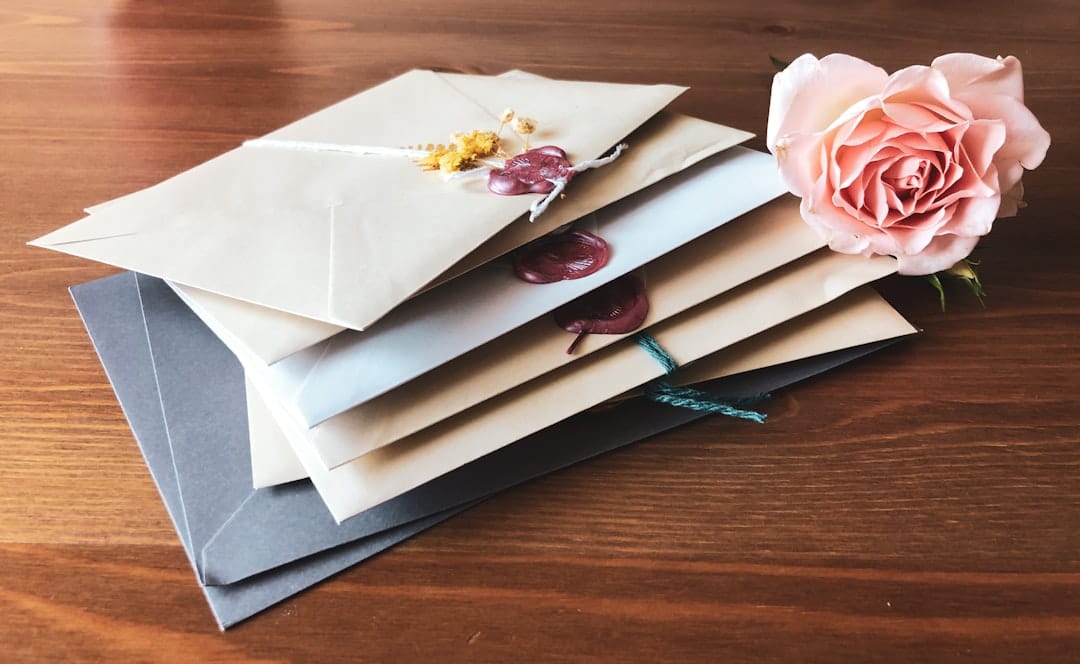 Carta de amor recebida com palavras que marcam o coração